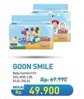 Promo Harga Goon Smile Baby Comfort Fit Pants L28, XXL24, XL26, S32, M30 24 pcs - Hypermart
