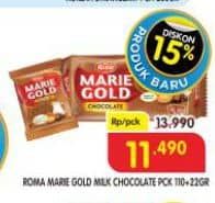 Promo Harga Roma Marie Gold Chocolate 110 gr - Superindo