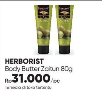 Promo Harga Herborist Body Butter Zaitun 80 ml - Guardian