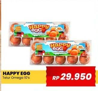 Happy Egg Telur Omega 10 pcs Harga Promo Rp29.950