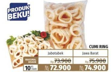 Promo Harga Cumi Cumi Ring  - Lotte Grosir