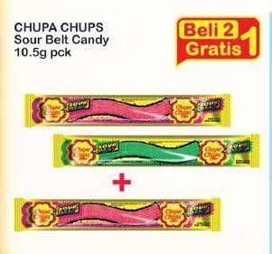 Promo Harga CHUPA CHUPS Sour Belt per 2 pouch 10 gr - Indomaret