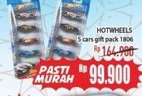 Promo Harga HOT WHEELS Car Pack 5 pcs - Hypermart