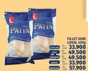 Promo Harga Fillet Dori Lokal 450 gr - LotteMart