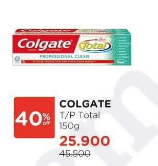 Promo Harga COLGATE Toothpaste 150 gr - Watsons