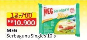 Promo Harga MEG Keju Serbaguna Slice 150 gr - Alfamart