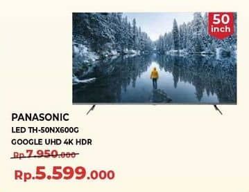 Promo Harga Panasonic TV LED TH-50NX600G  - Yogya