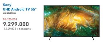 Promo Harga SONY KD-55X8500E UHD Smart LED TV  - Electronic City