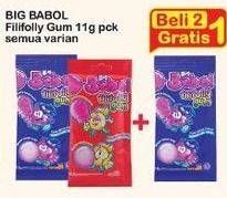 Promo Harga BIG BABOL Filifolly Gum All Variants 11 gr - Indomaret