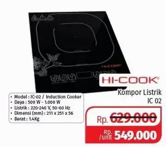 Promo Harga HICOOK IC 02  - Lotte Grosir