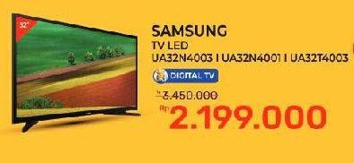 Promo Harga Samsung TV LED UA32N4003/UA32N4001/UA32T4003   - Yogya