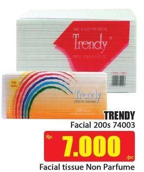 Promo Harga TRENDY Tissue 74003 200 pcs - Hari Hari