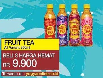 Promo Harga SOSRO Fruit Tea All Variants per 3 botol 350 ml - Yogya