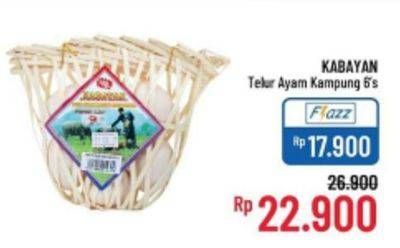 Promo Harga Kabayan Telur Ayam Kampung per 6 pcs - Alfamidi