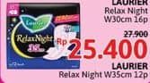 Promo Harga Laurier Relax Night 35cm 12 pcs - Alfamidi