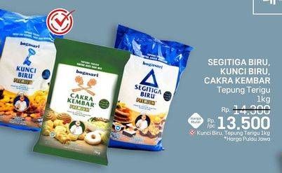 Promo Harga Segitiga Biru/Kunci Biru/Cakra Kembar Tepung Terigu  - LotteMart