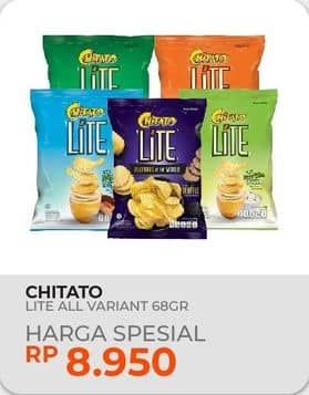 Promo Harga Chitato Lite Snack Potato Chips All Variants 68 gr - Yogya