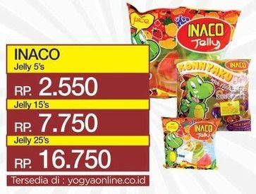 Promo Harga INACO Mini Jelly 25 pcs - Yogya