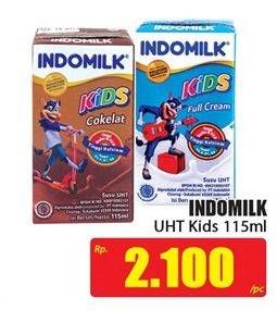 Promo Harga INDOMILK Susu UHT Kids 115 ml - Hari Hari