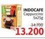 Promo Harga Indocafe Cappuccino per 5 sachet 25 gr - Alfamidi
