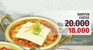 Promo Harga Ramyun Cheese  - LotteMart