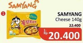 Promo Harga Samyang Hot Chicken Ramen Cheese 140 gr - Alfamidi