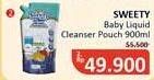 Promo Harga Sweety Baby Liquid Cleanser 900 ml - Alfamidi