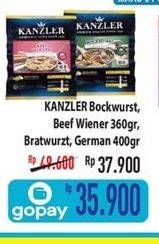 Promo Harga KANZLER Bratwurst/ Bockwurst 400gr  - Hypermart