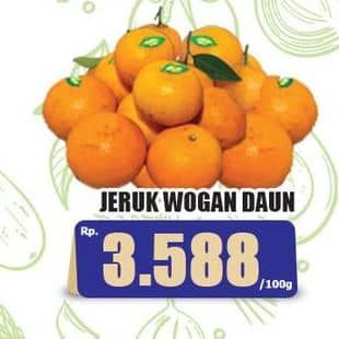 Promo Harga Jeruk Wogan per 100 gr - Hari Hari