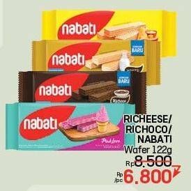 Promo Harga Nabati Wafer Richeese, Richoco 125 gr - LotteMart