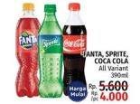 Promo Harga COCA COLA Minuman Soda All Variants 390 ml - LotteMart