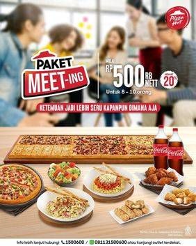 Promo Harga Pizza Hut Paket Meet-ing  - Pizza Hut