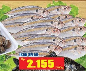 Promo Harga Ikan Selar per 100 gr - Hari Hari