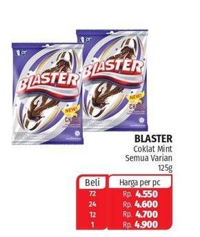 Promo Harga BLASTER Candy Choco Mint 125 gr - Lotte Grosir