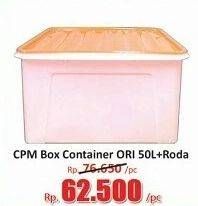 Promo Harga CPM Container Box + Roda Ori 50000 ml - Hari Hari