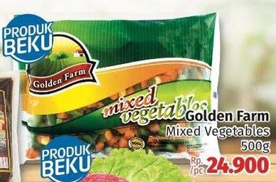 Promo Harga GOLDEN FARM Mixed Vegetables 500 gr - Lotte Grosir