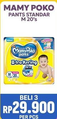 Promo Harga Mamy Poko Pants Xtra Kering M20 20 pcs - Indomaret