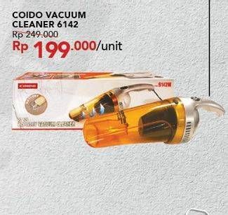 Promo Harga COIDO Vacum Cleaner 6142  - Carrefour