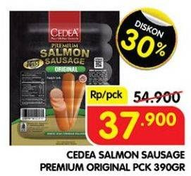Promo Harga Cedea Premium Salmon Sausage 390 gr - Superindo