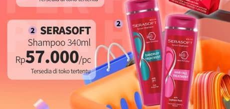 Promo Harga Serasoft Shampoo 340 ml - Guardian