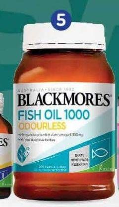 Promo Harga Blackmores Odourless Fish Oil 200 pcs - Watsons