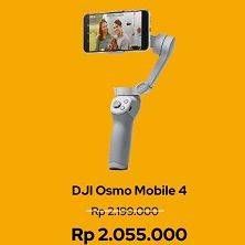 Promo Harga DJI Osmo Mobile 4 Stabilizer  - iBox