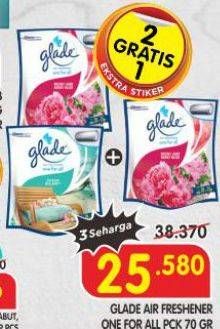 Promo Harga Glade One For All 70 gr - Superindo