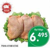 Promo Harga Ayam Paha Atas per 100 gr - Superindo