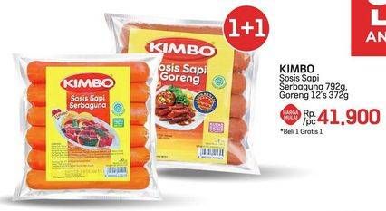 Promo Harga Kimbo Sosis Serbaguna/Goreng  - LotteMart