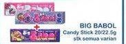 Promo Harga BIG BABOL Candy Gum All Variants per 5 pcs 20 gr - Indomaret