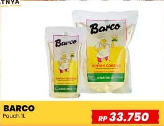 Promo Harga Barco Minyak Goreng Kelapa 1000 ml - Yogya