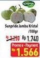 Promo Harga SUNPRIDE Jambu Crystal per 100 gr - Hypermart