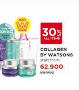 Promo Harga COLLAGEN BY WATSONS Product  - Watsons