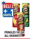 Promo Harga PRINGLES Potato Crisps All Variants 107 gr - Hypermart